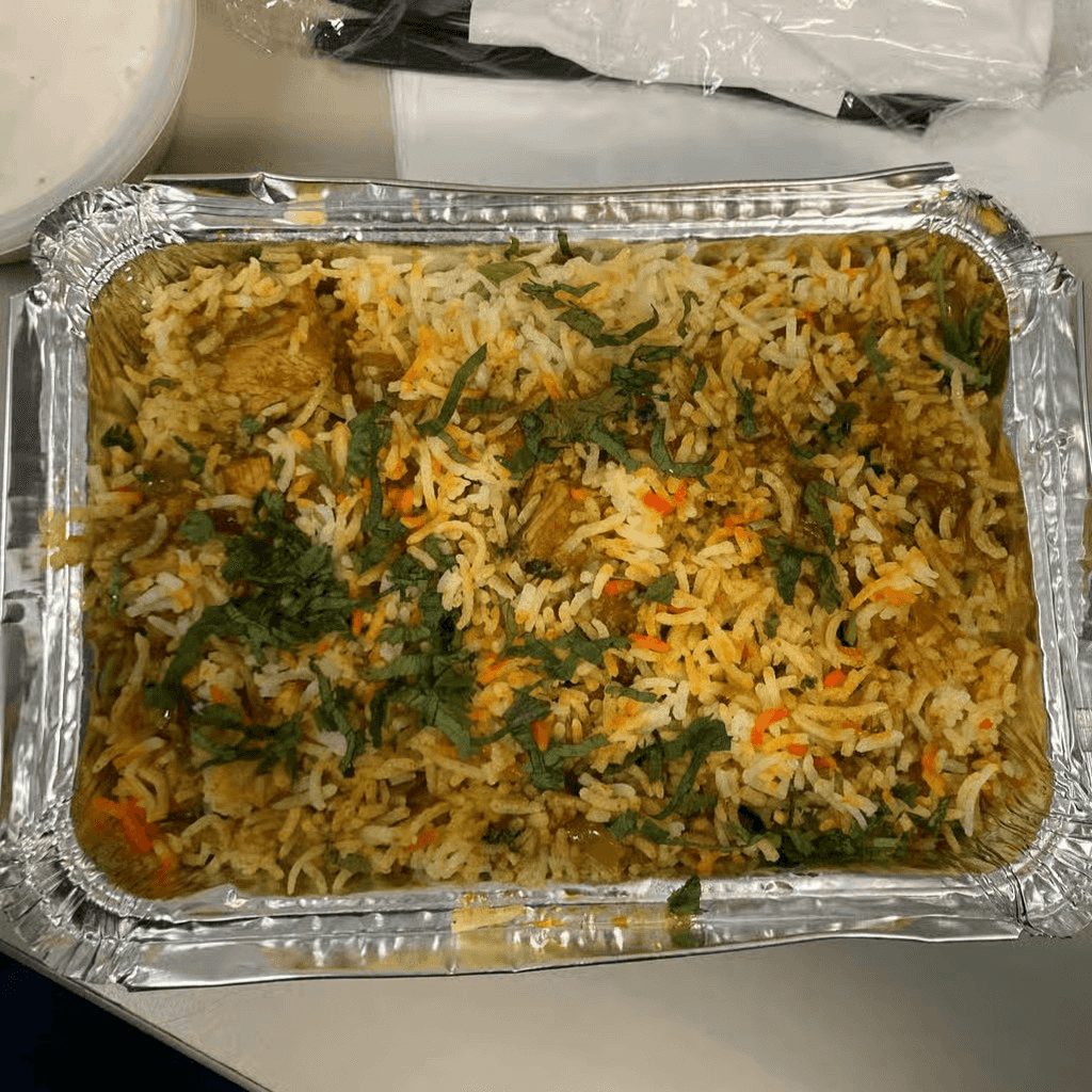 Paneer Biryani.