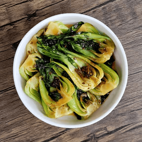 Sautéed Baby Bok Choy 炒白菜.