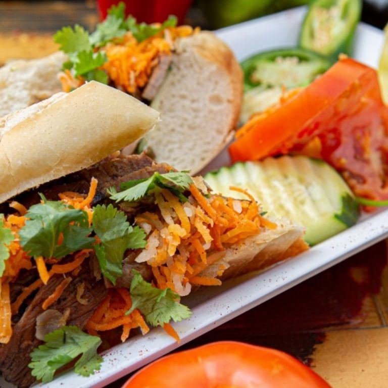Banh Mi Cha Lua.