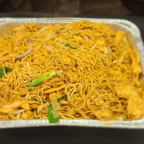 Chicken Lo Mein Tray.