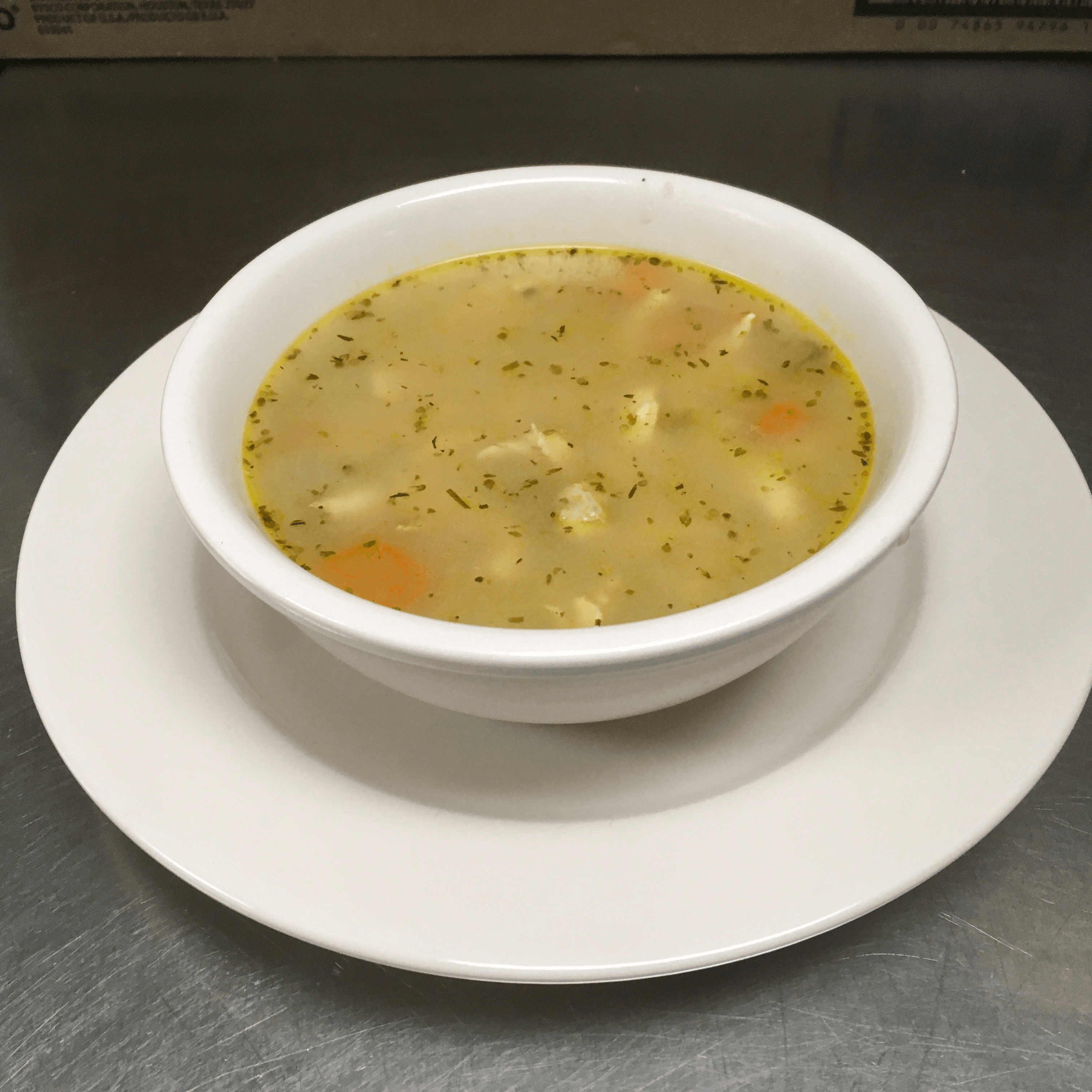 Greek Chicken ‘N’ Orzo 16oz Bowl.