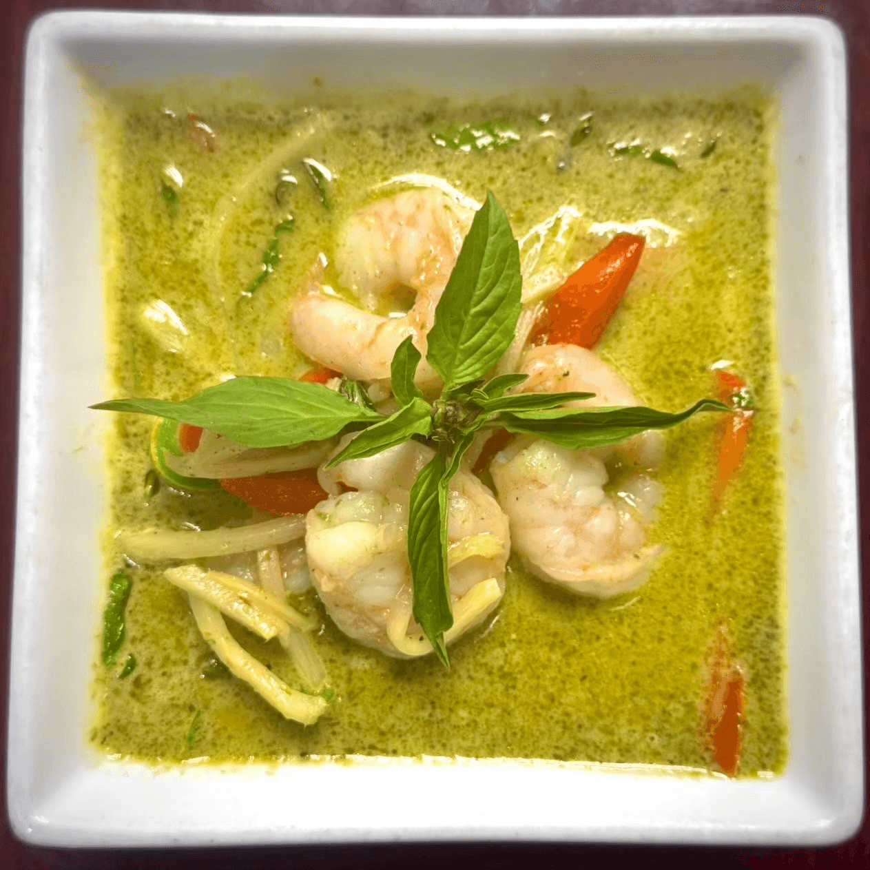 Green Curry Noodle Soup.