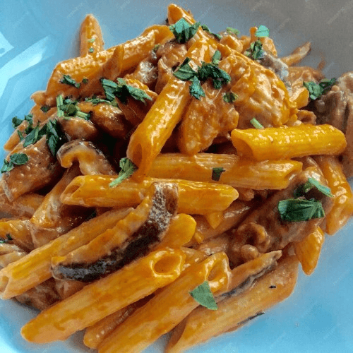 Chicken Birria Pasta.