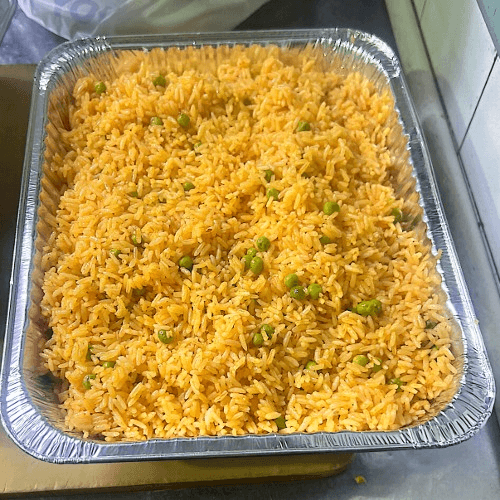 1/2 HALF TRAY Mexican Rice.