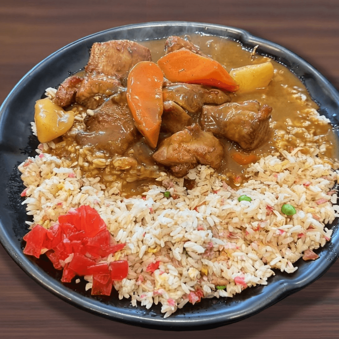 Kid's (Keiki) Mochiko Chicken Curry Rice.