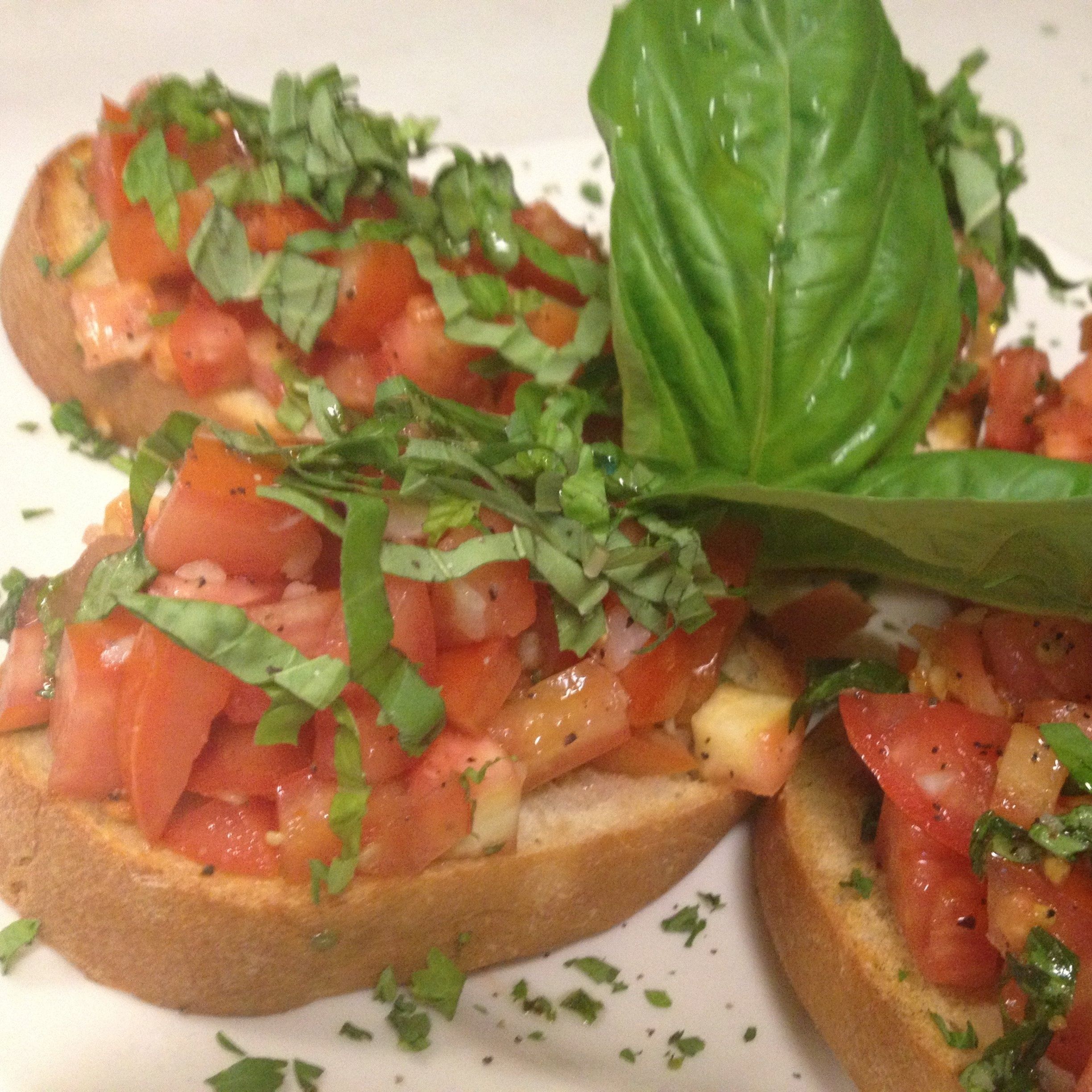 Bruschetta.