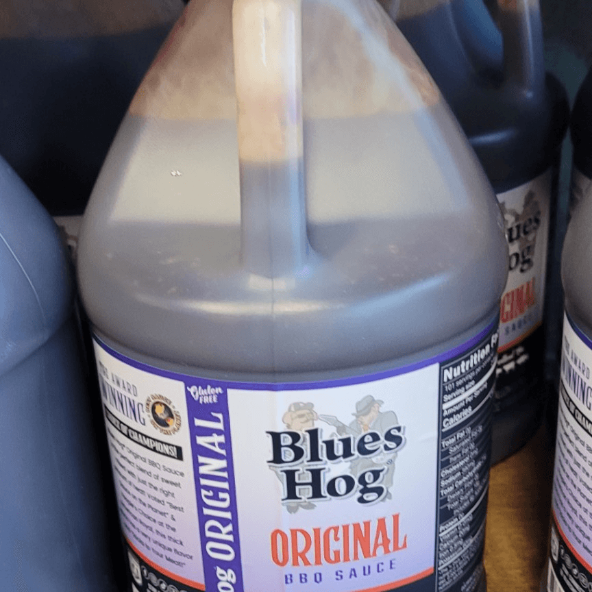 Blues Hog Gallon.