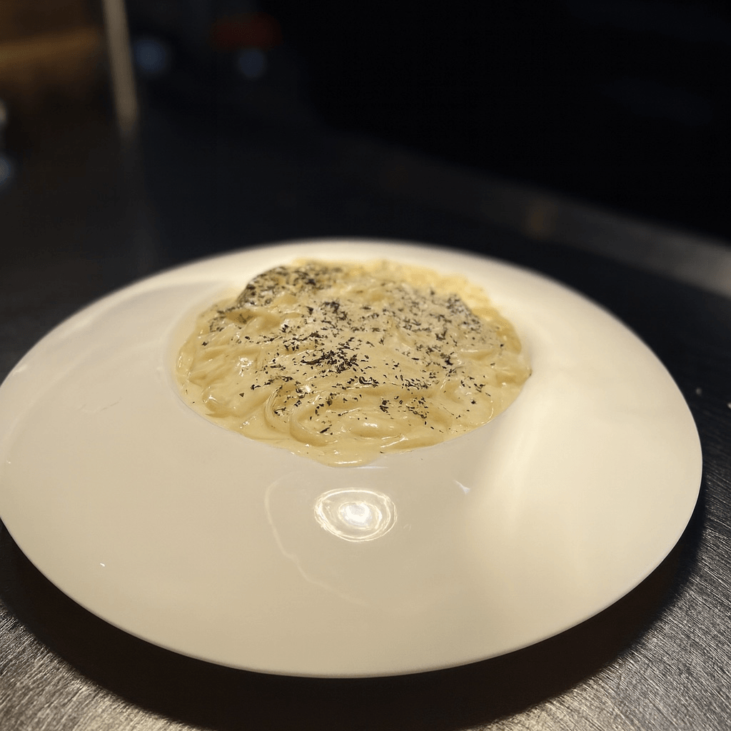 Chicken Alfredo Fettuccini.