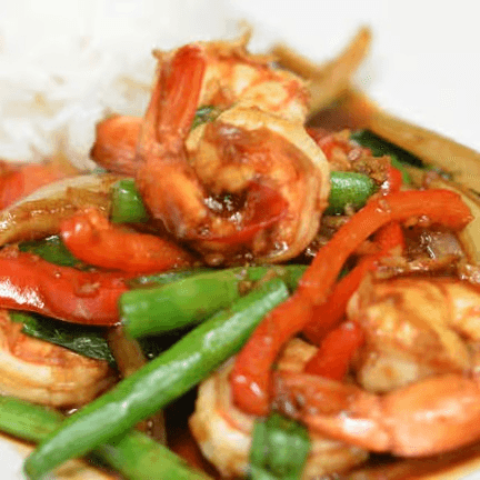 Spicy Basil Stir Fry (Dinner).