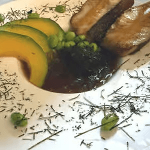 Miso Glazed Black Cod Dinner.