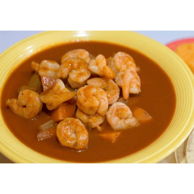 Caldo de camaron.