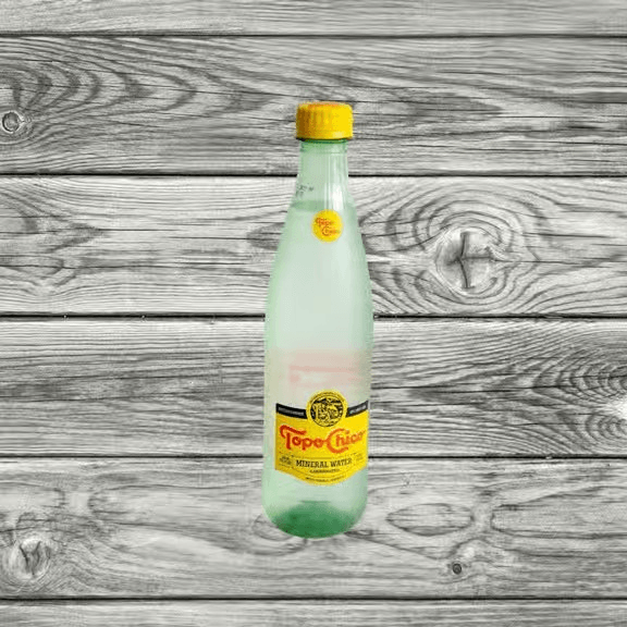 Topo Chico Sparkling Water.