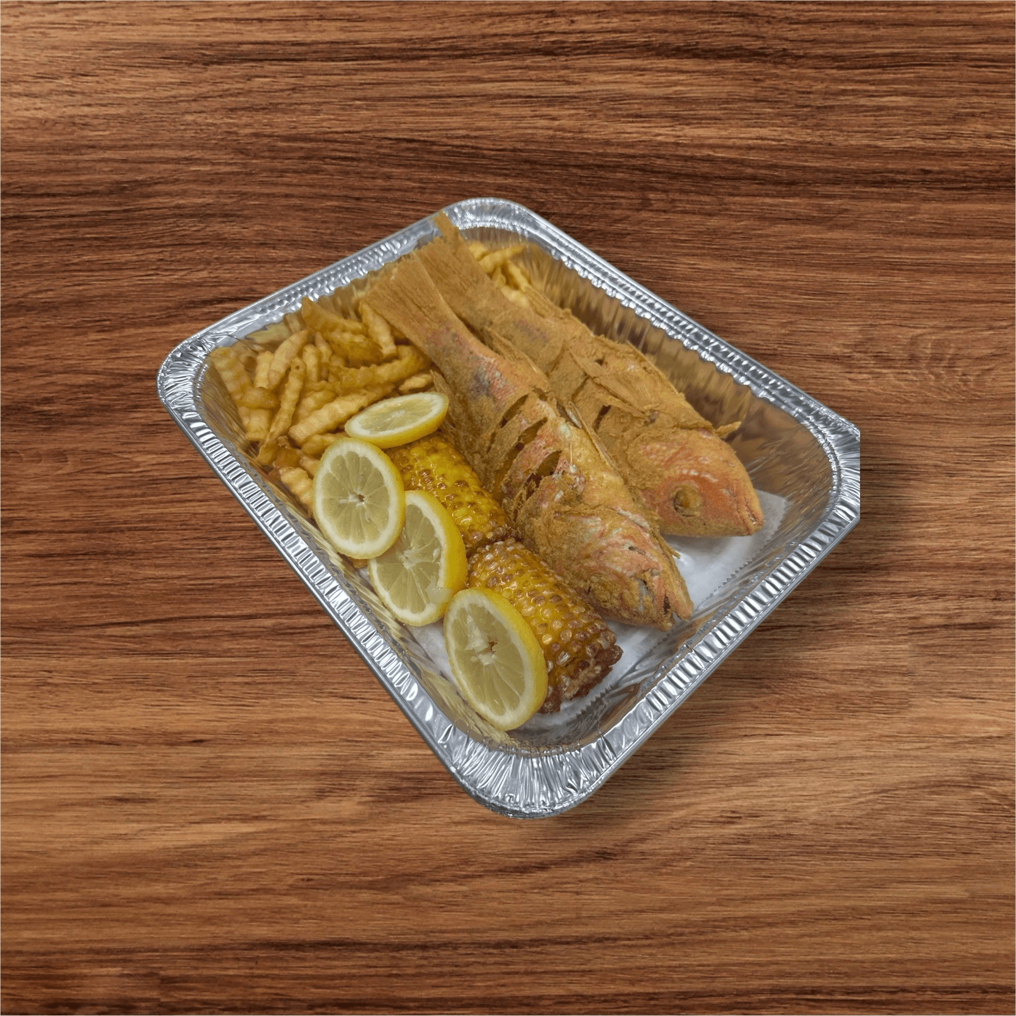 2 Pieces Whole Snapper.