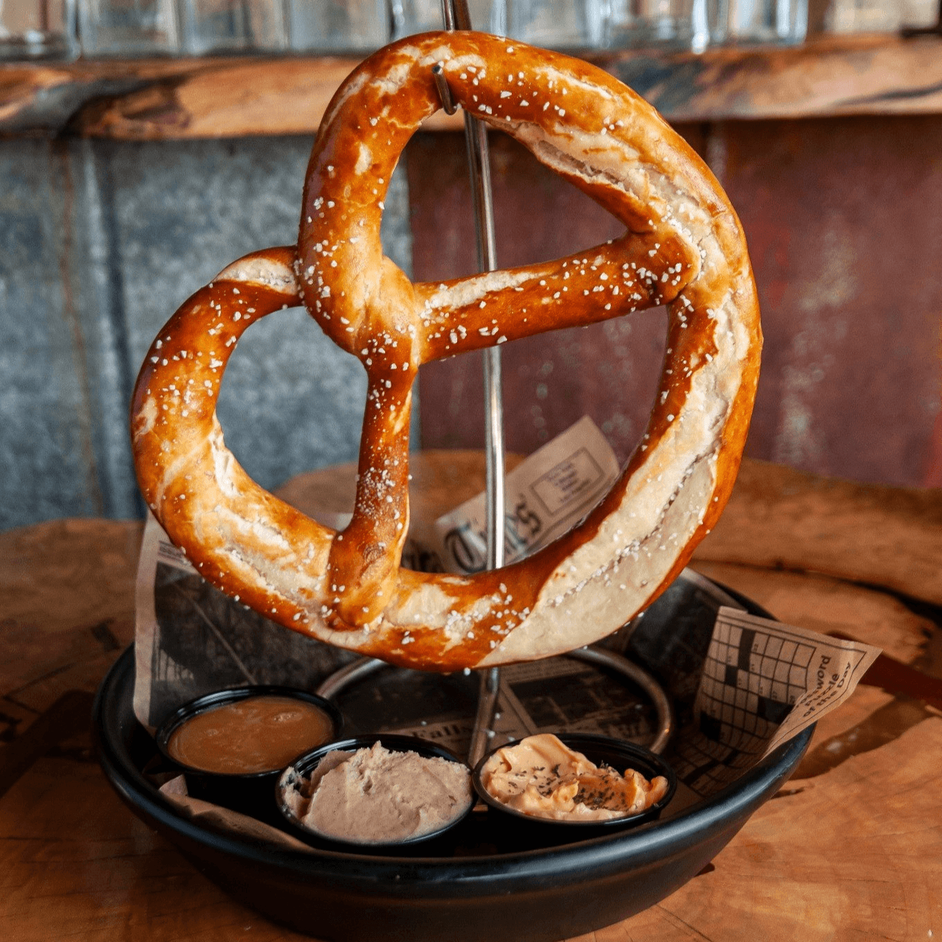 Bavarian Pretzel.