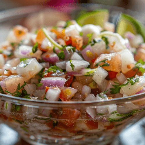 Ceviche (Shrimp or Fish).