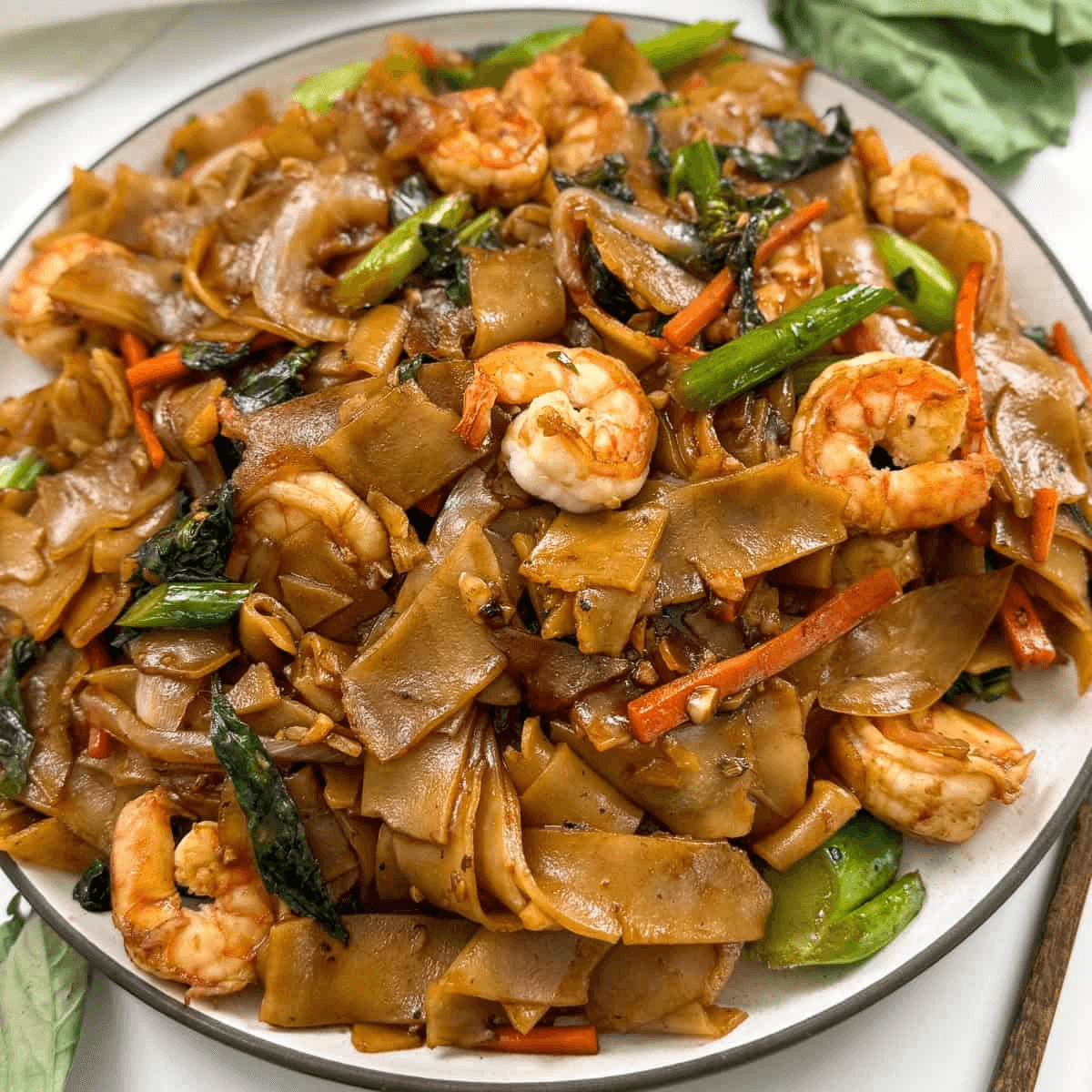 DRUNKEN NOODLE (SPICY).