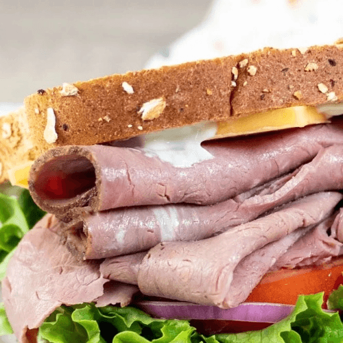 Roast Beef Sandwich.