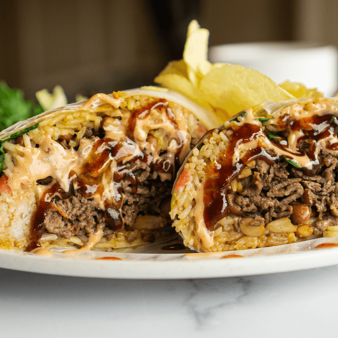 Steak Burrito.