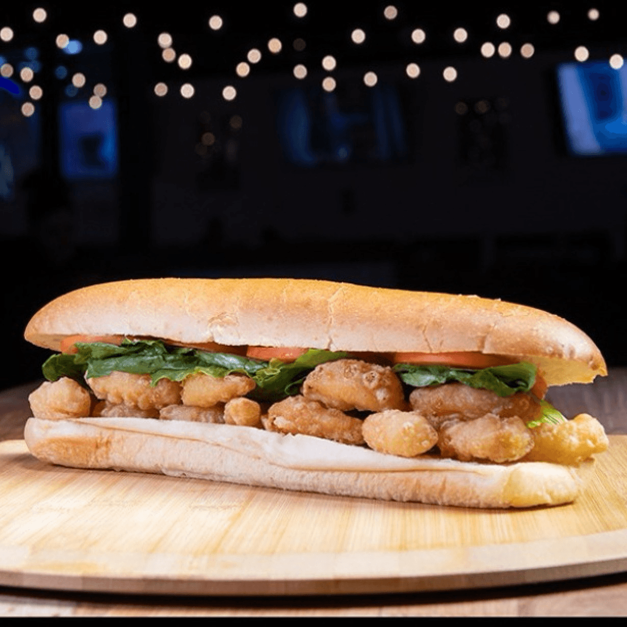 Forrest Gump Shrimp Po-Boy.