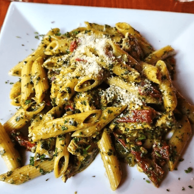 Penne Pesto.