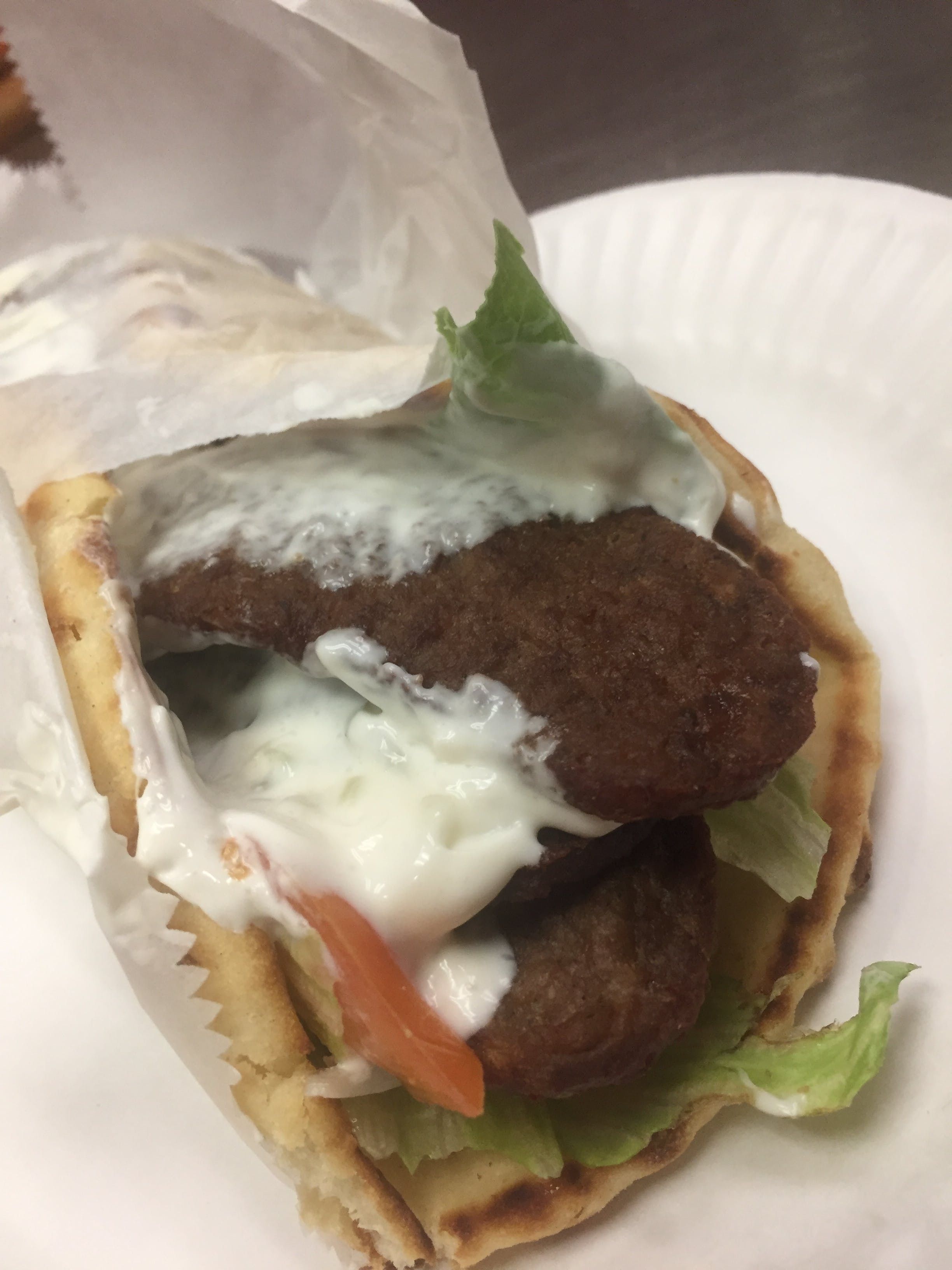 Beef gyro.
