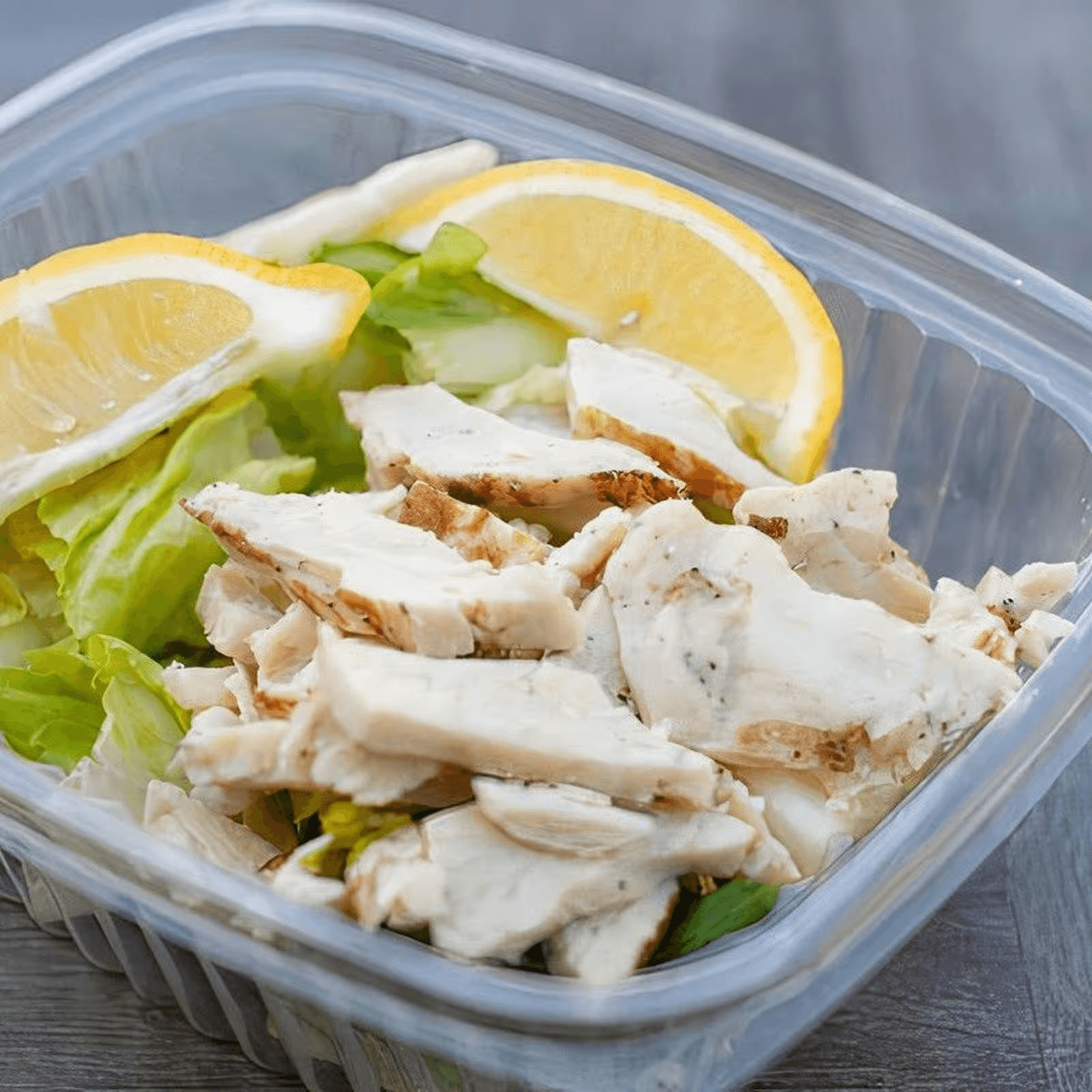 Chicken Caesar Salad.