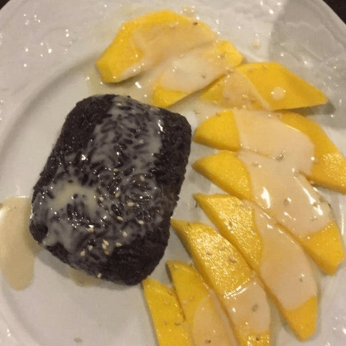 Thai Mango Sticky Rice.