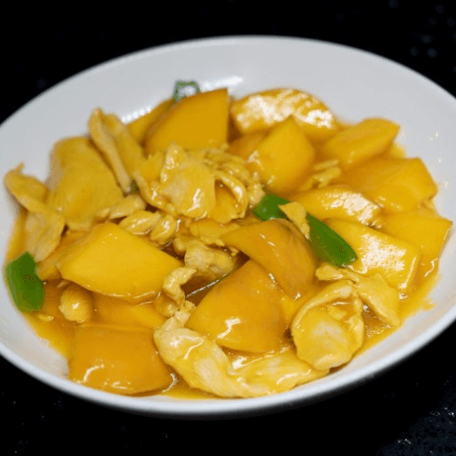 Mango Chicken (OR) Shrimp.