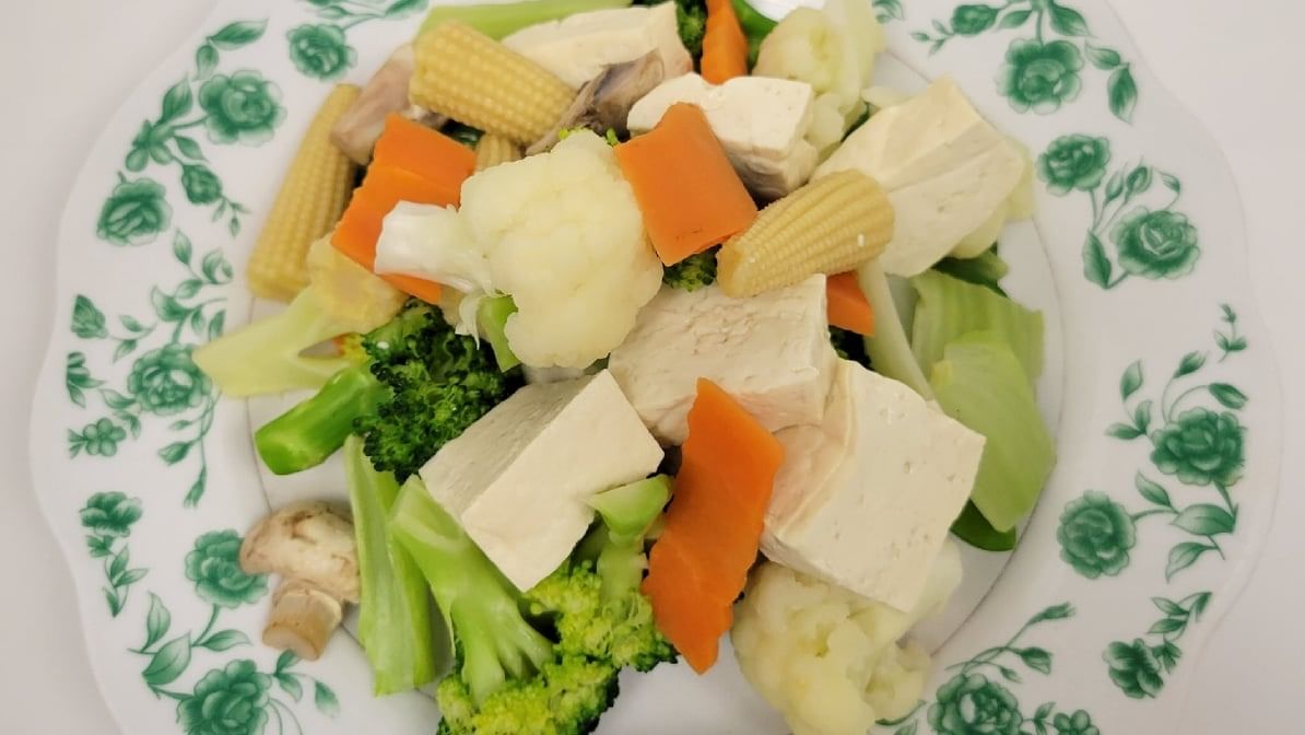 Mixed Vegetables with Tofu.