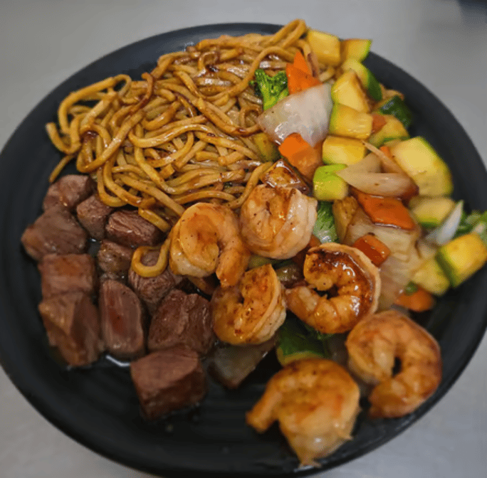 HD15. Hibachi Steak & Shrimp.