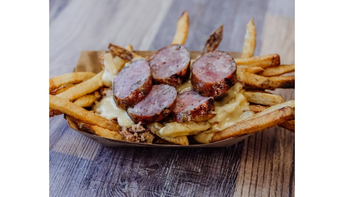 Kielbasa Loaded Fry.