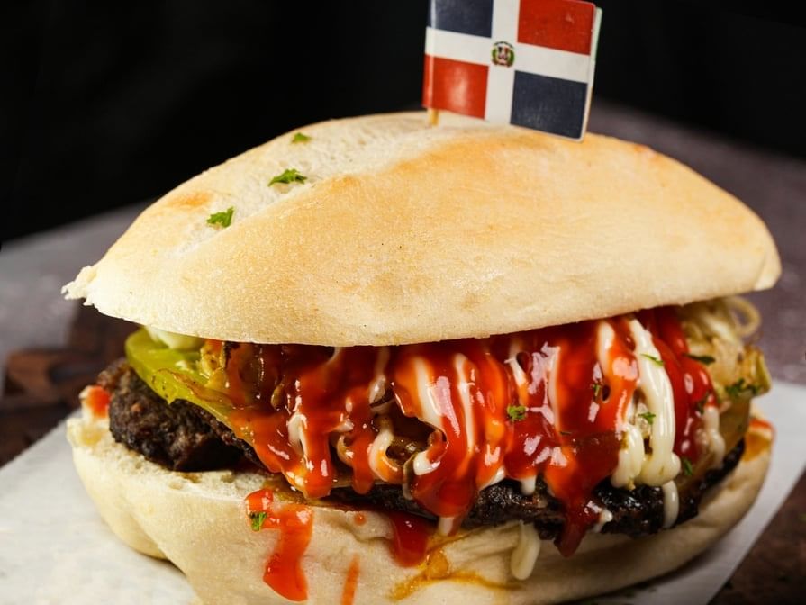 Vegan Chimi Sandwich.