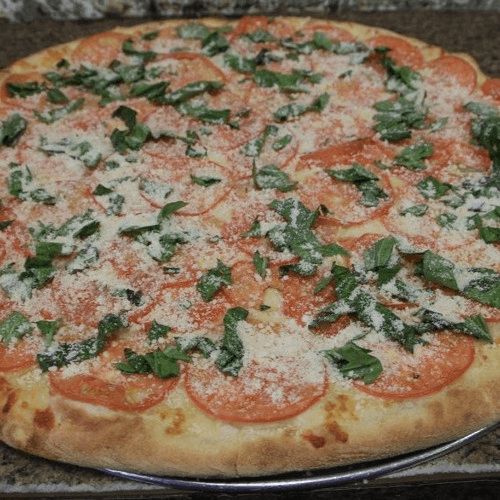 14" Tomato Basil Pizza