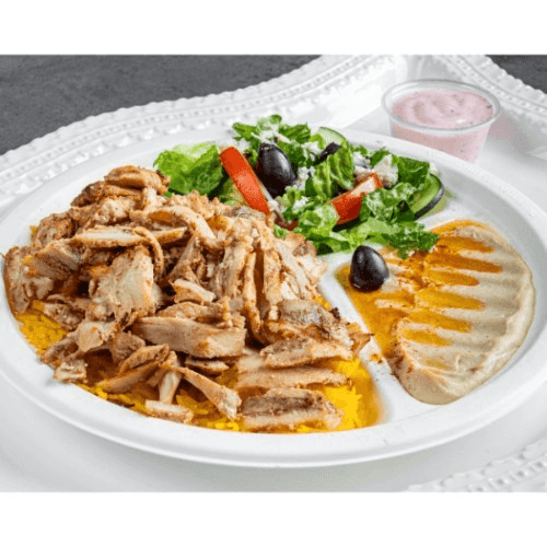 Chicken Shawarma Plate.