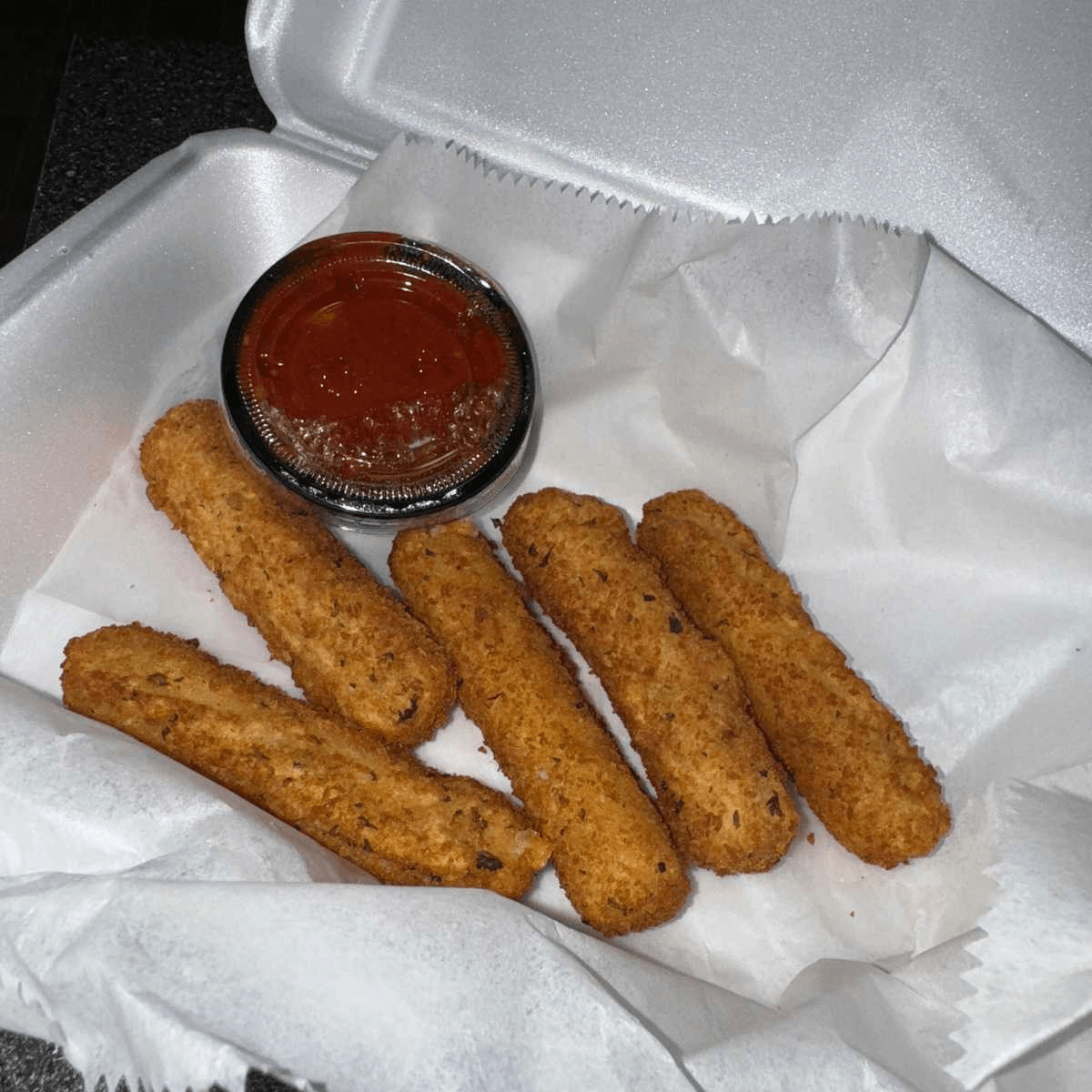 Big Breaded Mozzarella.