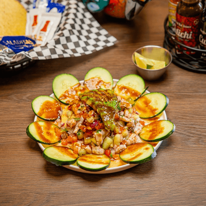 Tostada De Ceviche.