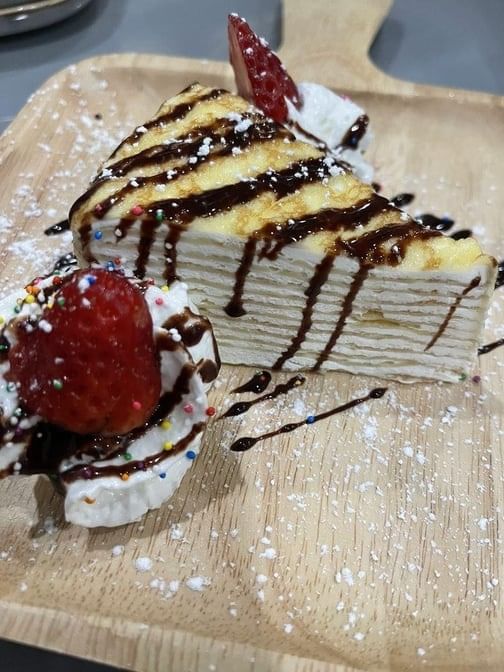 Japanese Crepe Cake.
