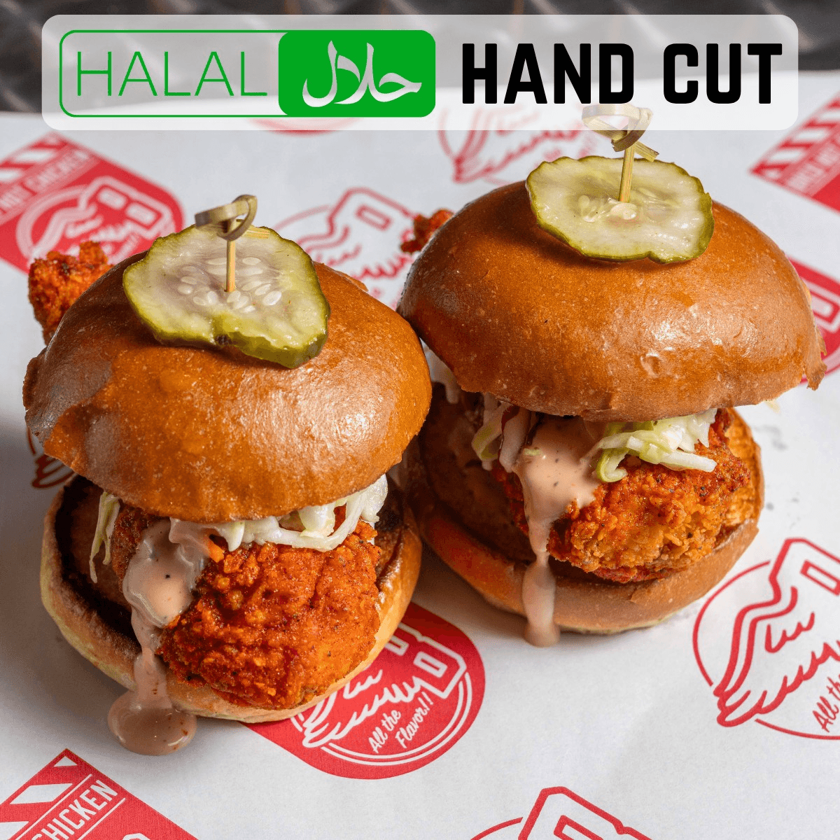 HAND CUT - Slider Chicks.