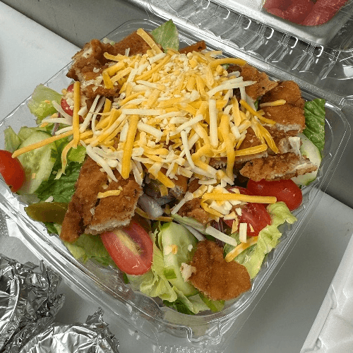 Crispy Chicken Salad.