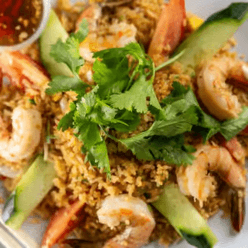 Shrimp Fried Rice | Cơm Chiên Tôm.