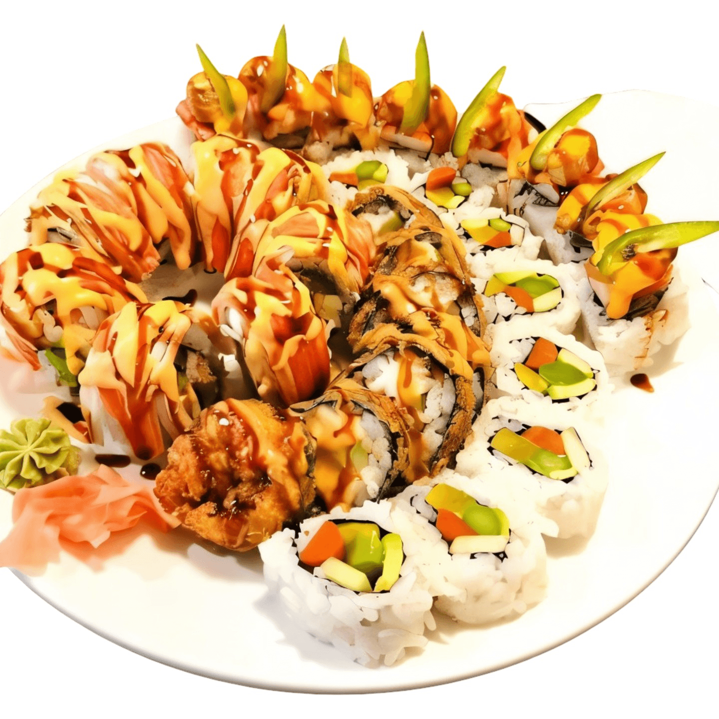 Korean and Japanese Dishes in One Spot