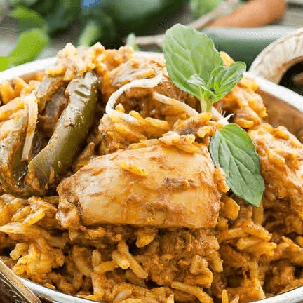 Chicken Biryani.