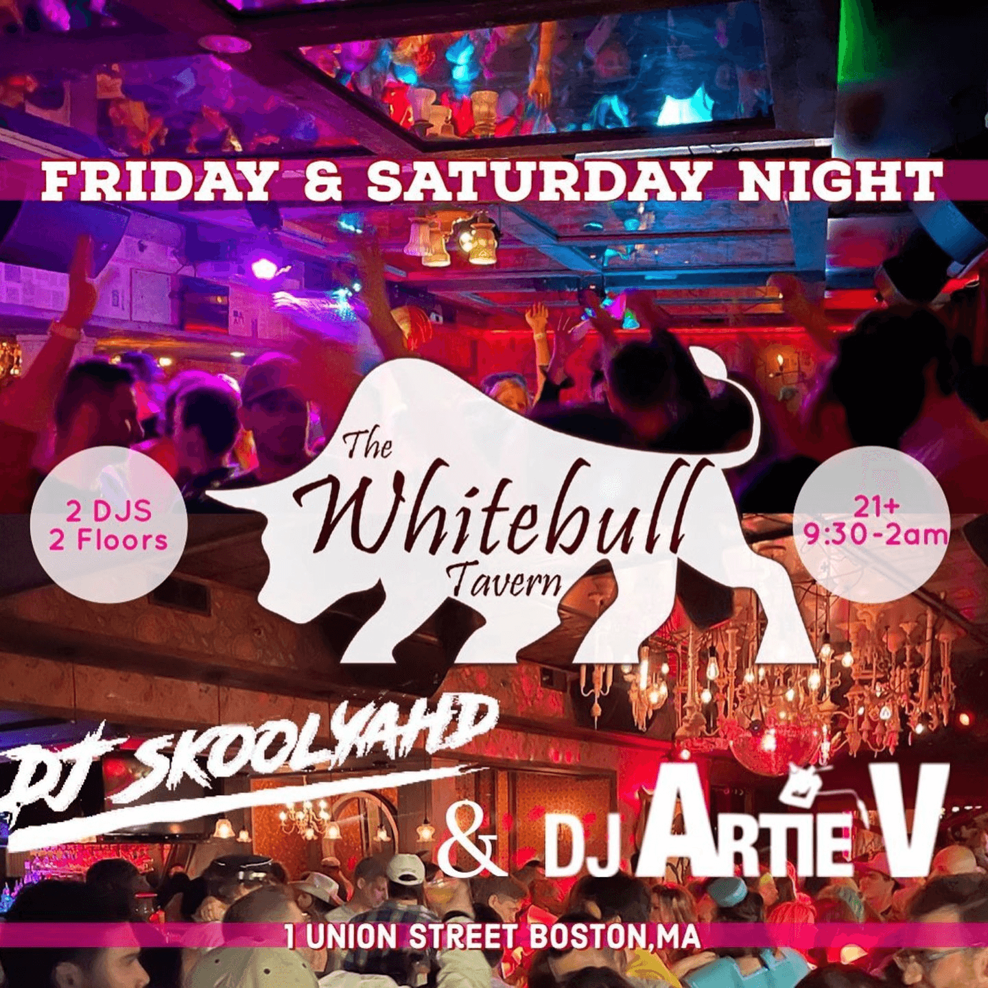 Food, Fun & Entertainment All Day at White Bull!