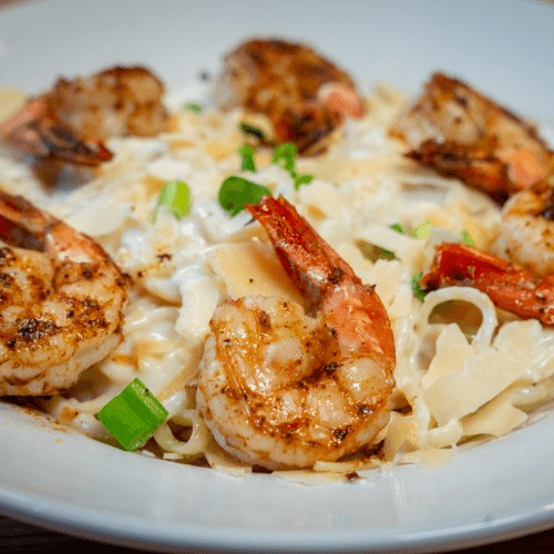 Blackened Alfredo Pasta