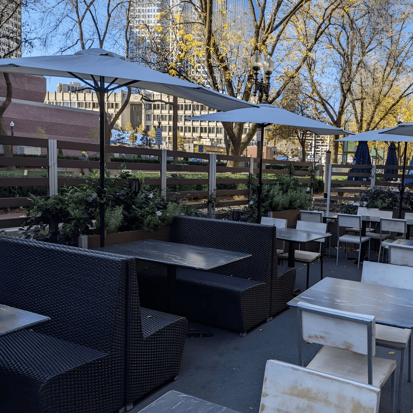 Patio Perfection at The White Bull Tavern