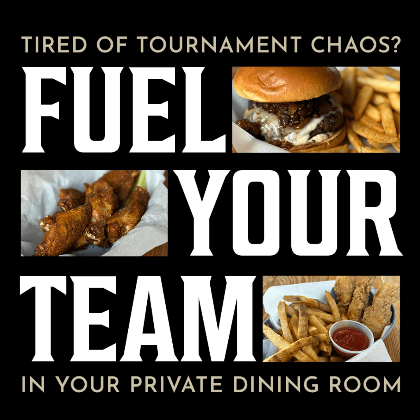 From Arena to Table in Minutes