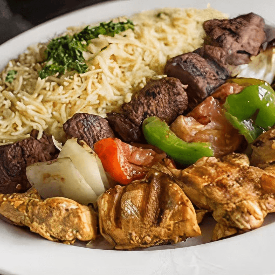 Beef Shish Kebab.