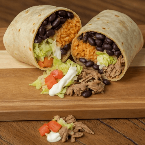 Carnitas Burrito (Pork).