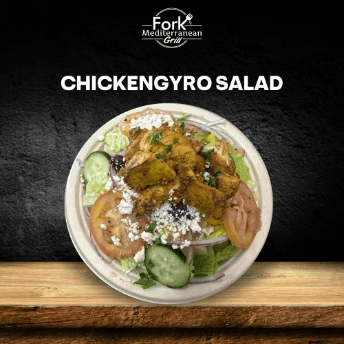 Chicken Gyro Salad