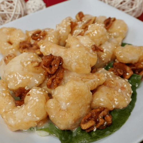 Honey Walnut Shrimp.